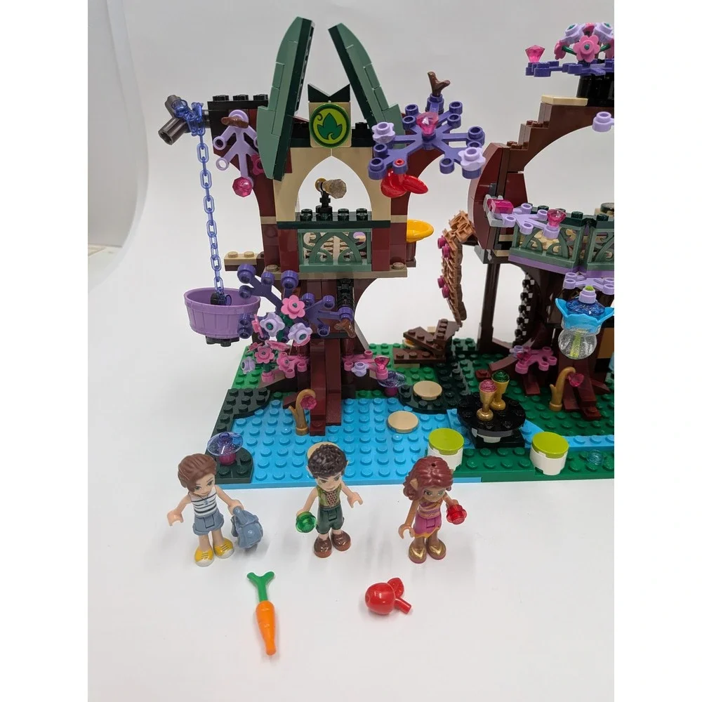 LEGO Elves Lot 41072 Naidas Spa Secret 41071 Airas Creative Workshop Partial Set